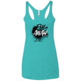 T-Shirts Tahiti Blue / X-Small Fly Away Women's Triblend Racerback Tank