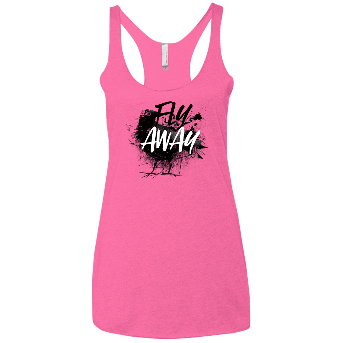 T-Shirts Vintage Pink / X-Small Fly Away Women's Triblend Racerback Tank