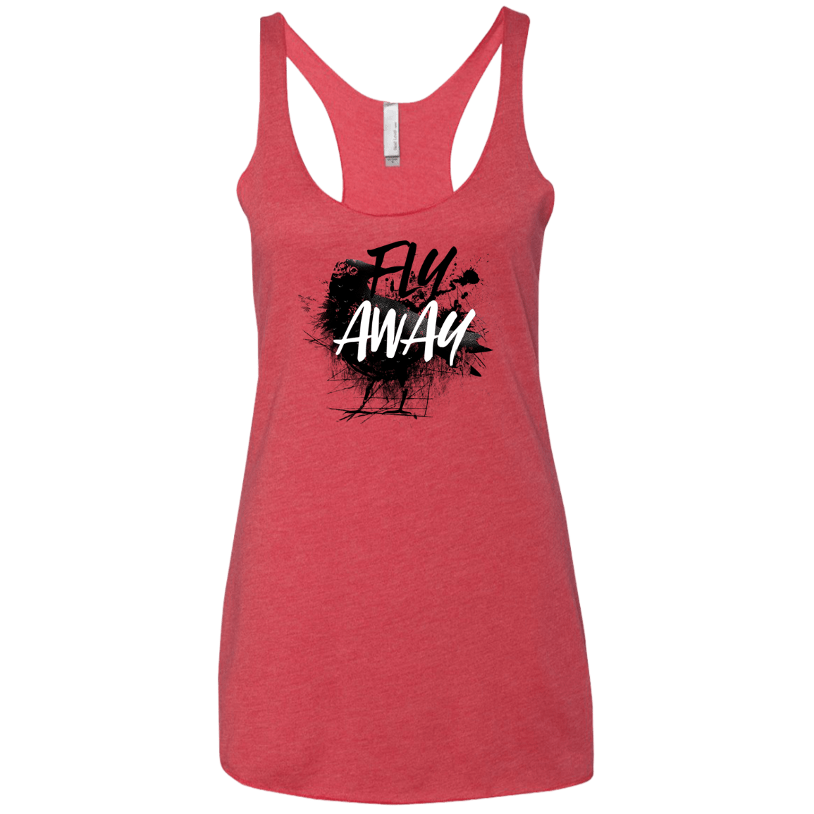 T-Shirts Vintage Red / X-Small Fly Away Women's Triblend Racerback Tank