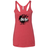 T-Shirts Vintage Red / X-Small Fly Away Women's Triblend Racerback Tank