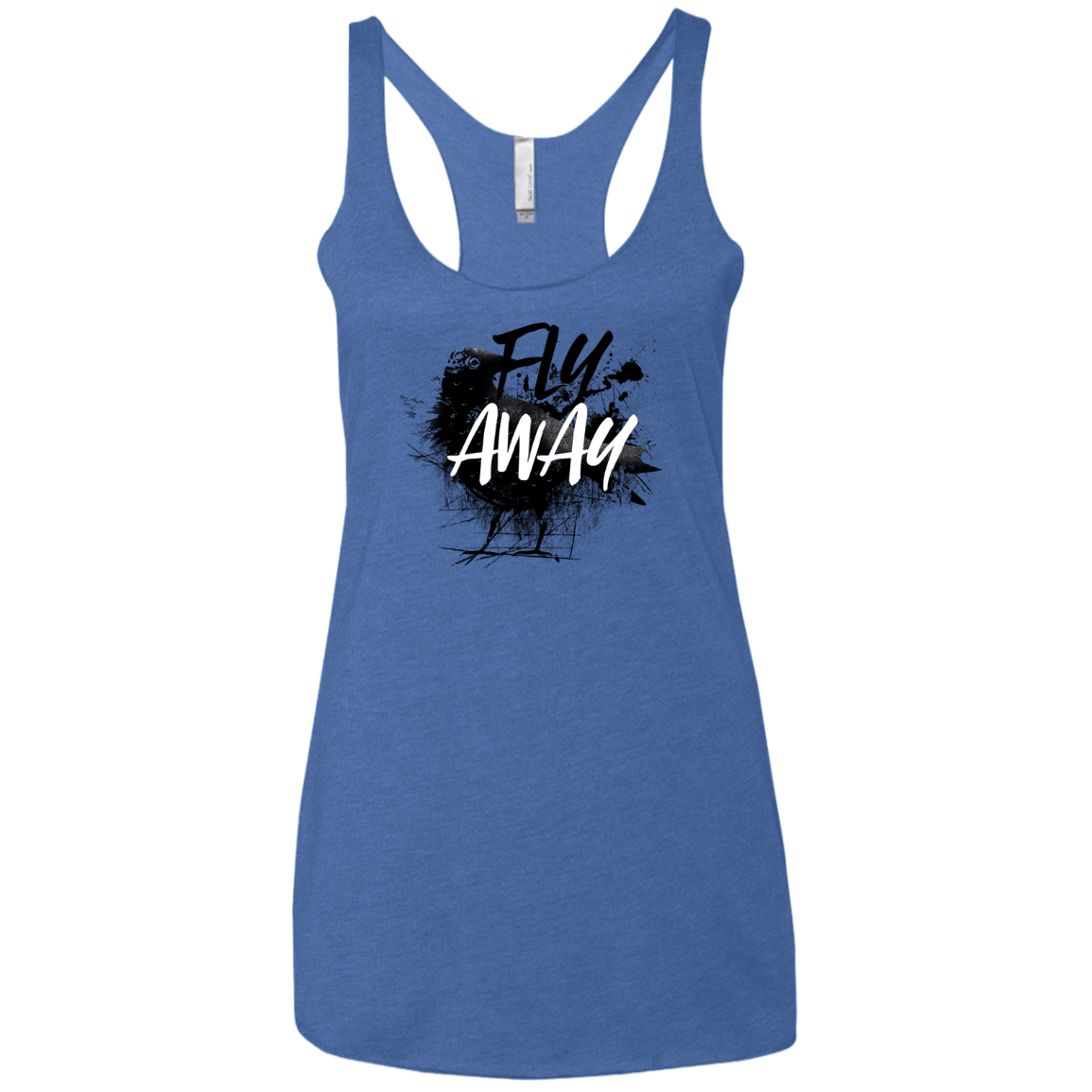 T-Shirts Vintage Royal / X-Small Fly Away Women's Triblend Racerback Tank