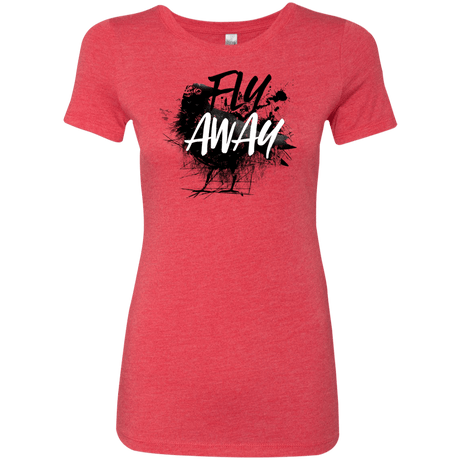 T-Shirts Vintage Red / S Fly Away Women's Triblend T-Shirt