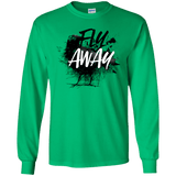T-Shirts Irish Green / YS Fly Away Youth Long Sleeve T-Shirt
