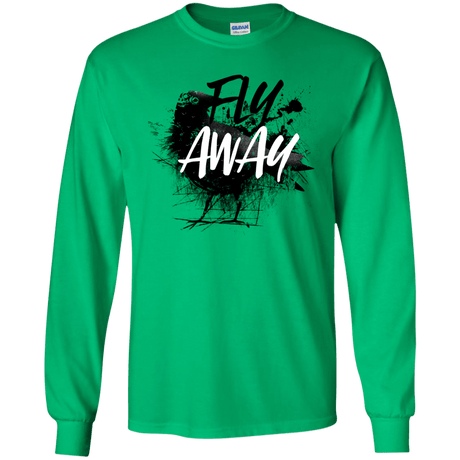T-Shirts Irish Green / YS Fly Away Youth Long Sleeve T-Shirt