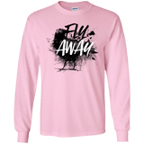 T-Shirts Light Pink / YS Fly Away Youth Long Sleeve T-Shirt