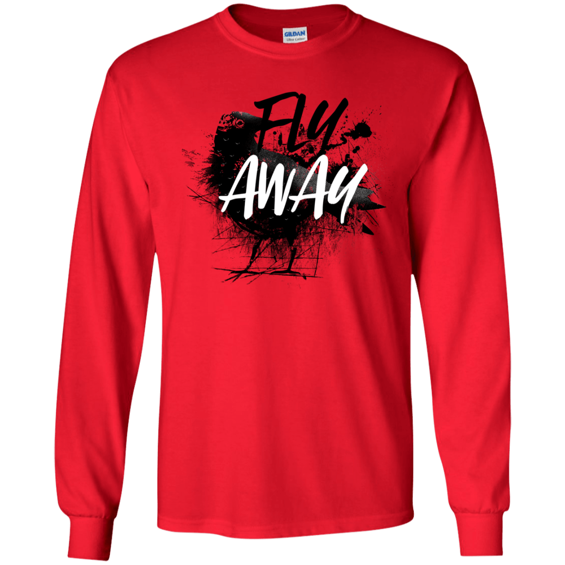 T-Shirts Red / YS Fly Away Youth Long Sleeve T-Shirt