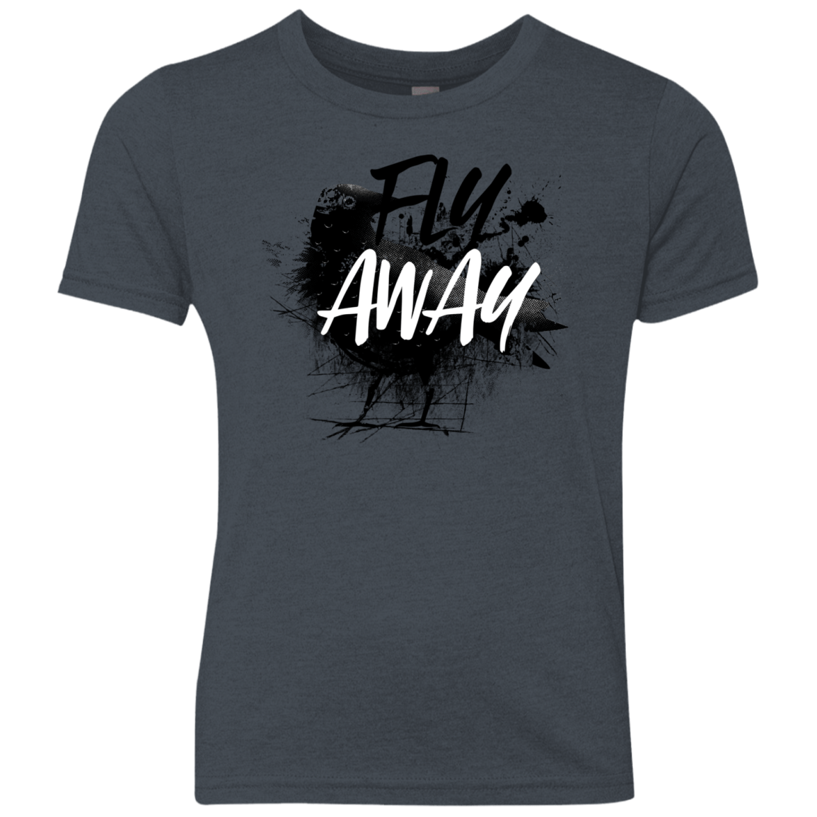 T-Shirts Vintage Navy / YXS Fly Away Youth Triblend T-Shirt