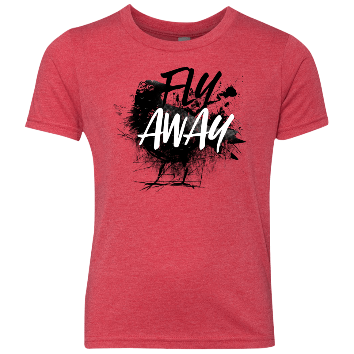 T-Shirts Vintage Red / YXS Fly Away Youth Triblend T-Shirt