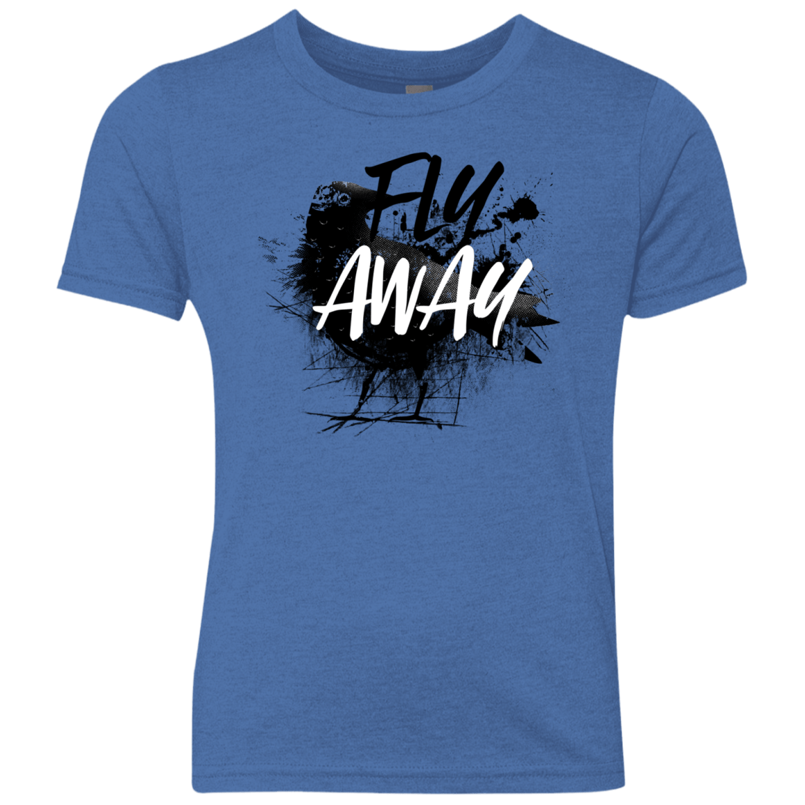 T-Shirts Vintage Royal / YXS Fly Away Youth Triblend T-Shirt