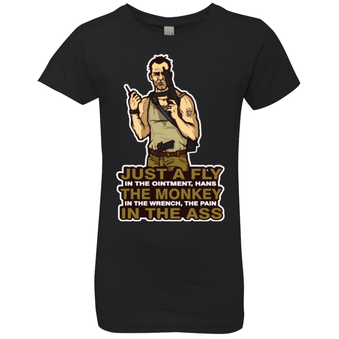 T-Shirts Black / YXS Fly In The Ointment Girls Premium T-Shirt