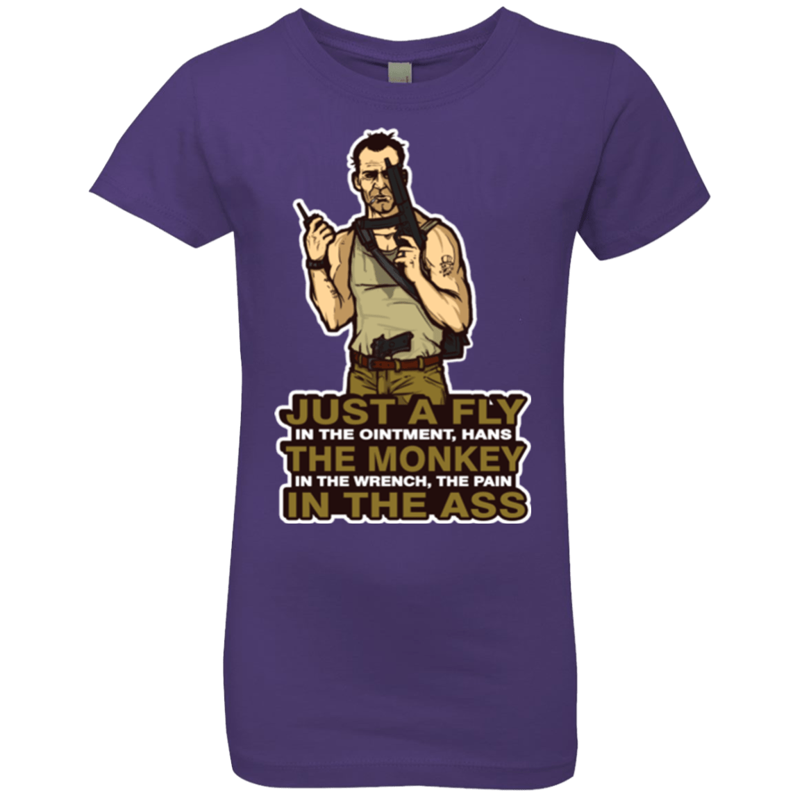 T-Shirts Purple Rush / YXS Fly In The Ointment Girls Premium T-Shirt