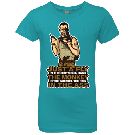 T-Shirts Tahiti Blue / YXS Fly In The Ointment Girls Premium T-Shirt