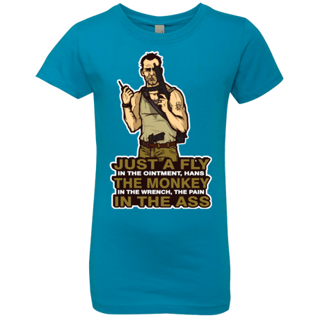 T-Shirts Turquoise / YXS Fly In The Ointment Girls Premium T-Shirt