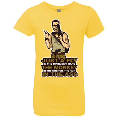 T-Shirts Vibrant Yellow / YXS Fly In The Ointment Girls Premium T-Shirt