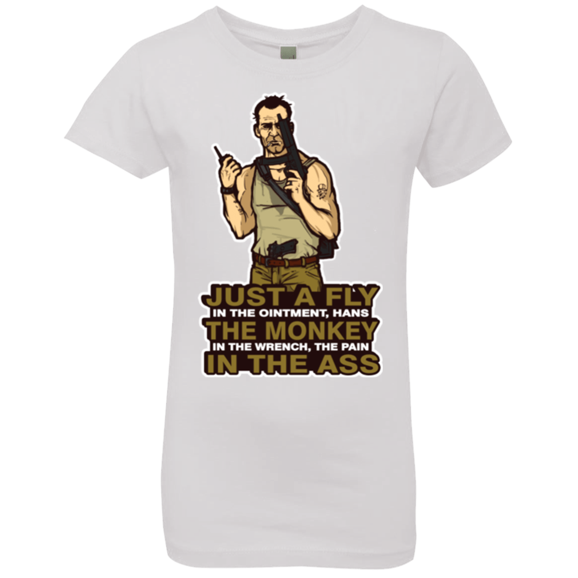 T-Shirts White / YXS Fly In The Ointment Girls Premium T-Shirt