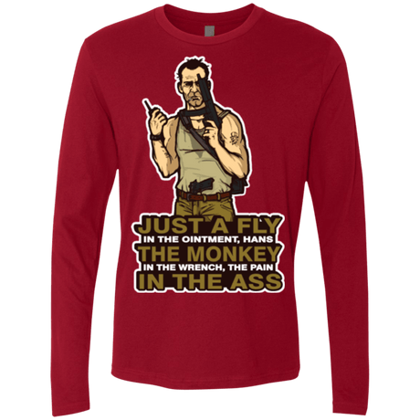 T-Shirts Cardinal / Small Fly In The Ointment Men's Premium Long Sleeve