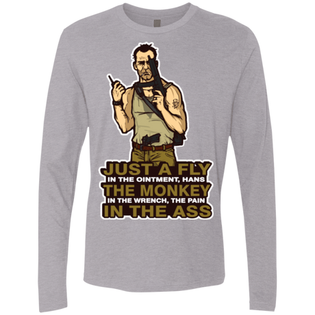 T-Shirts Heather Grey / Small Fly In The Ointment Men's Premium Long Sleeve