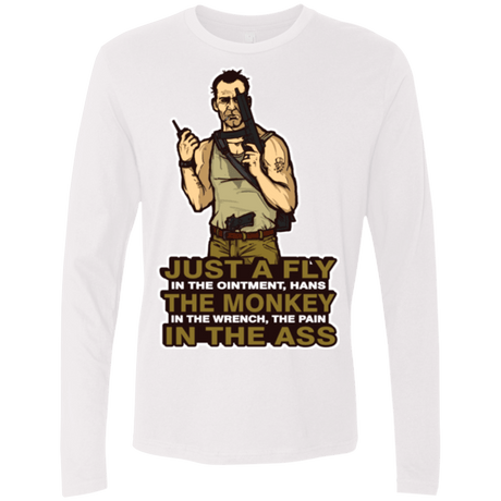 T-Shirts White / Small Fly In The Ointment Men's Premium Long Sleeve