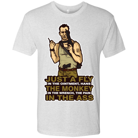 T-Shirts Heather White / Small Fly In The Ointment Men's Triblend T-Shirt