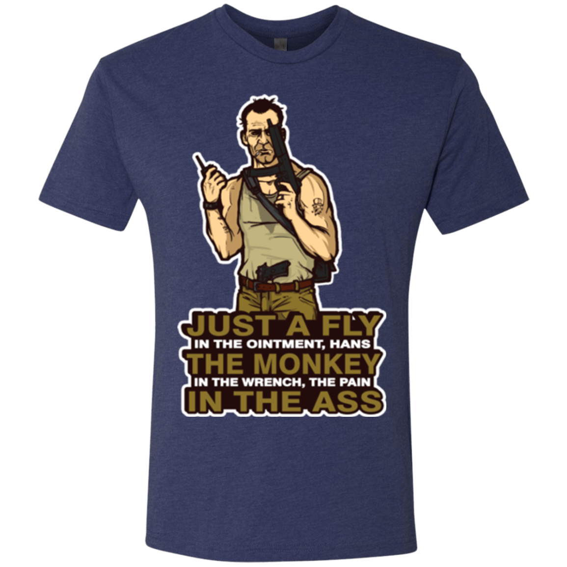 T-Shirts Vintage Navy / Small Fly In The Ointment Men's Triblend T-Shirt