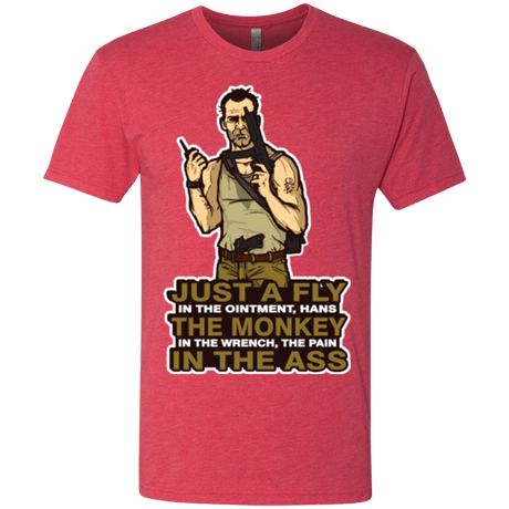 T-Shirts Vintage Red / Small Fly In The Ointment Men's Triblend T-Shirt