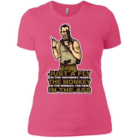 T-Shirts Hot Pink / X-Small Fly In The Ointment Women's Premium T-Shirt