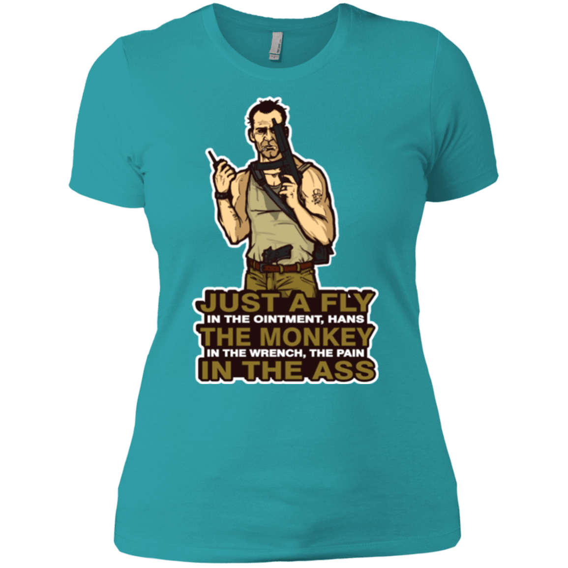 T-Shirts Tahiti Blue / X-Small Fly In The Ointment Women's Premium T-Shirt