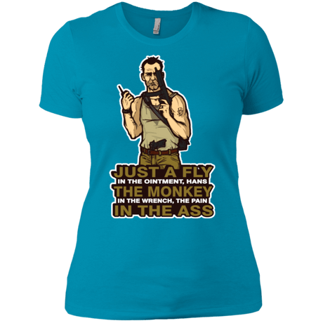 T-Shirts Turquoise / X-Small Fly In The Ointment Women's Premium T-Shirt