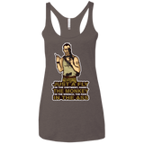 T-Shirts Macchiato / X-Small Fly In The Ointment Women's Triblend Racerback Tank