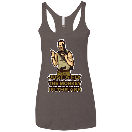 T-Shirts Macchiato / X-Small Fly In The Ointment Women's Triblend Racerback Tank