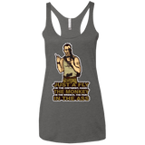 T-Shirts Premium Heather / X-Small Fly In The Ointment Women's Triblend Racerback Tank
