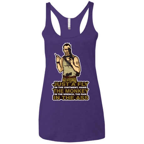 T-Shirts Purple Rush / X-Small Fly In The Ointment Women's Triblend Racerback Tank