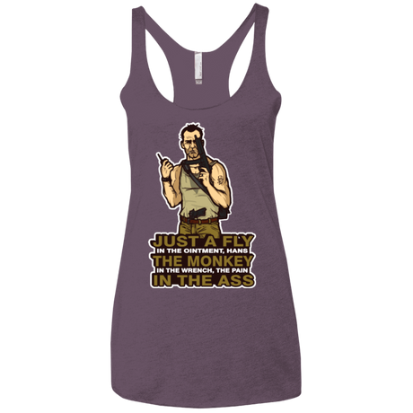 T-Shirts Vintage Purple / X-Small Fly In The Ointment Women's Triblend Racerback Tank