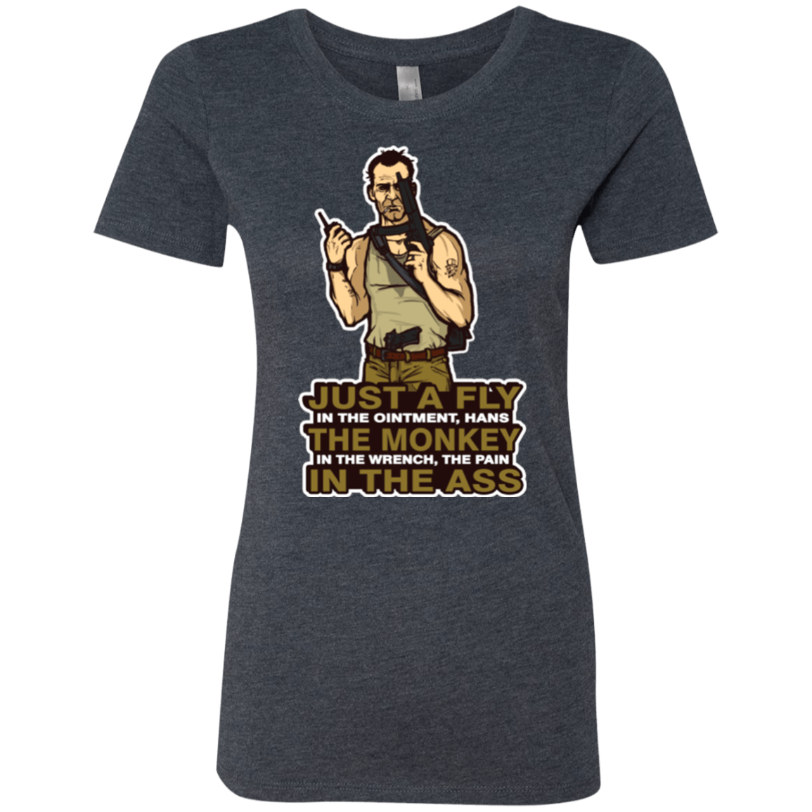 T-Shirts Vintage Navy / Small Fly In The Ointment Women's Triblend T-Shirt