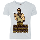 T-Shirts Heather White / YXS Fly In The Ointment Youth Triblend T-Shirt