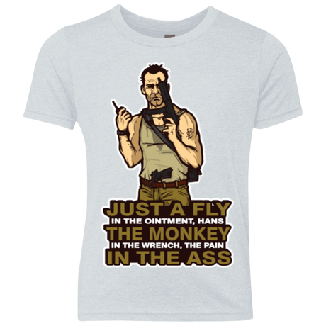 T-Shirts Heather White / YXS Fly In The Ointment Youth Triblend T-Shirt