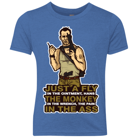 T-Shirts Vintage Royal / YXS Fly In The Ointment Youth Triblend T-Shirt