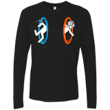 T-Shirts Black / Small Fly trouble Men's Premium Long Sleeve