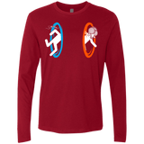 T-Shirts Cardinal / Small Fly trouble Men's Premium Long Sleeve