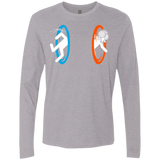 T-Shirts Heather Grey / Small Fly trouble Men's Premium Long Sleeve