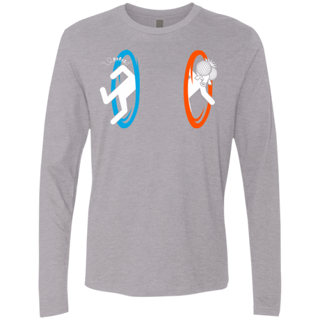 T-Shirts Heather Grey / Small Fly trouble Men's Premium Long Sleeve