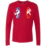 T-Shirts Red / Small Fly trouble Men's Premium Long Sleeve