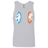 T-Shirts Heather Grey / Small Fly trouble Men's Premium Tank Top