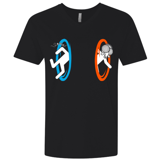 T-Shirts Black / X-Small Fly trouble Men's Premium V-Neck