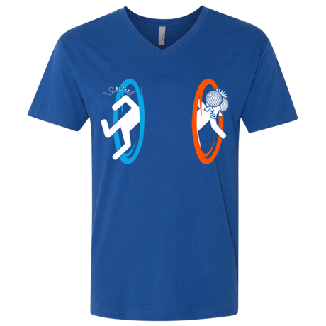 T-Shirts Royal / X-Small Fly trouble Men's Premium V-Neck