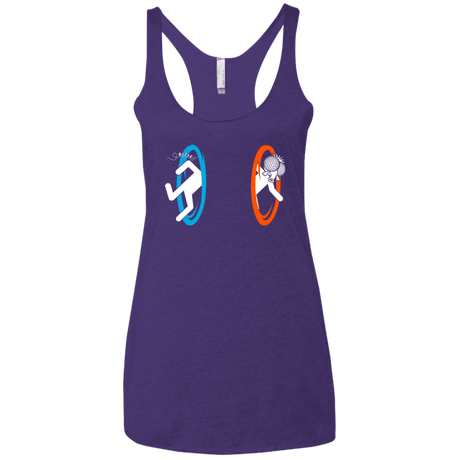 T-Shirts Purple / X-Small Fly trouble Women's Triblend Racerback Tank