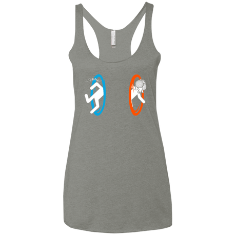 T-Shirts Venetian Grey / X-Small Fly trouble Women's Triblend Racerback Tank