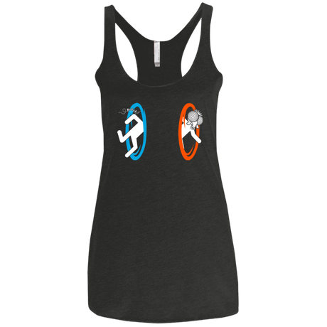 T-Shirts Vintage Black / X-Small Fly trouble Women's Triblend Racerback Tank