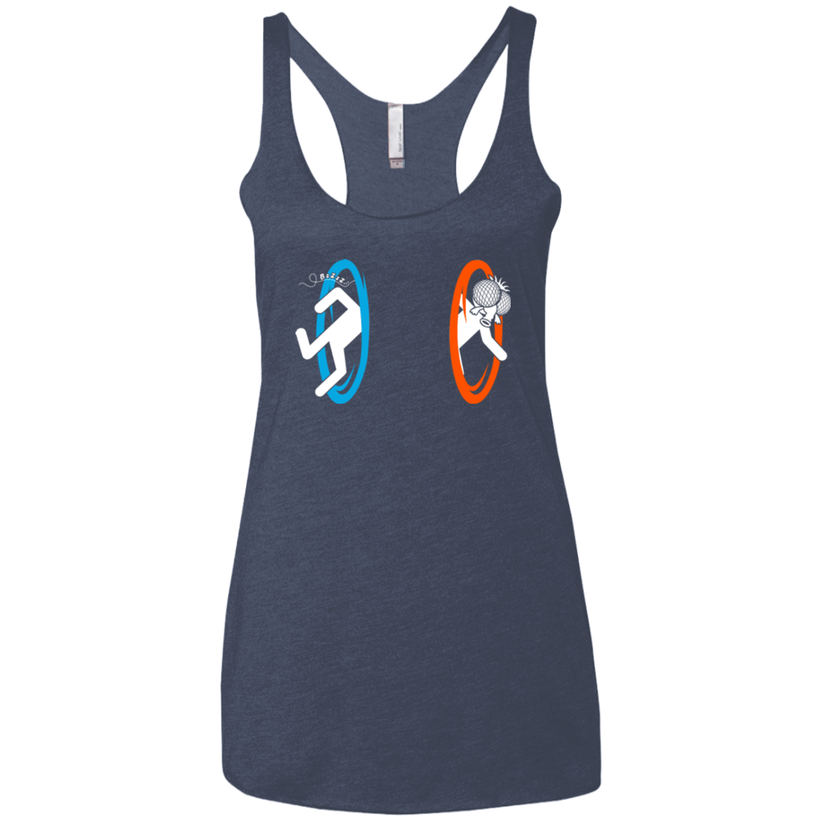 T-Shirts Vintage Navy / X-Small Fly trouble Women's Triblend Racerback Tank