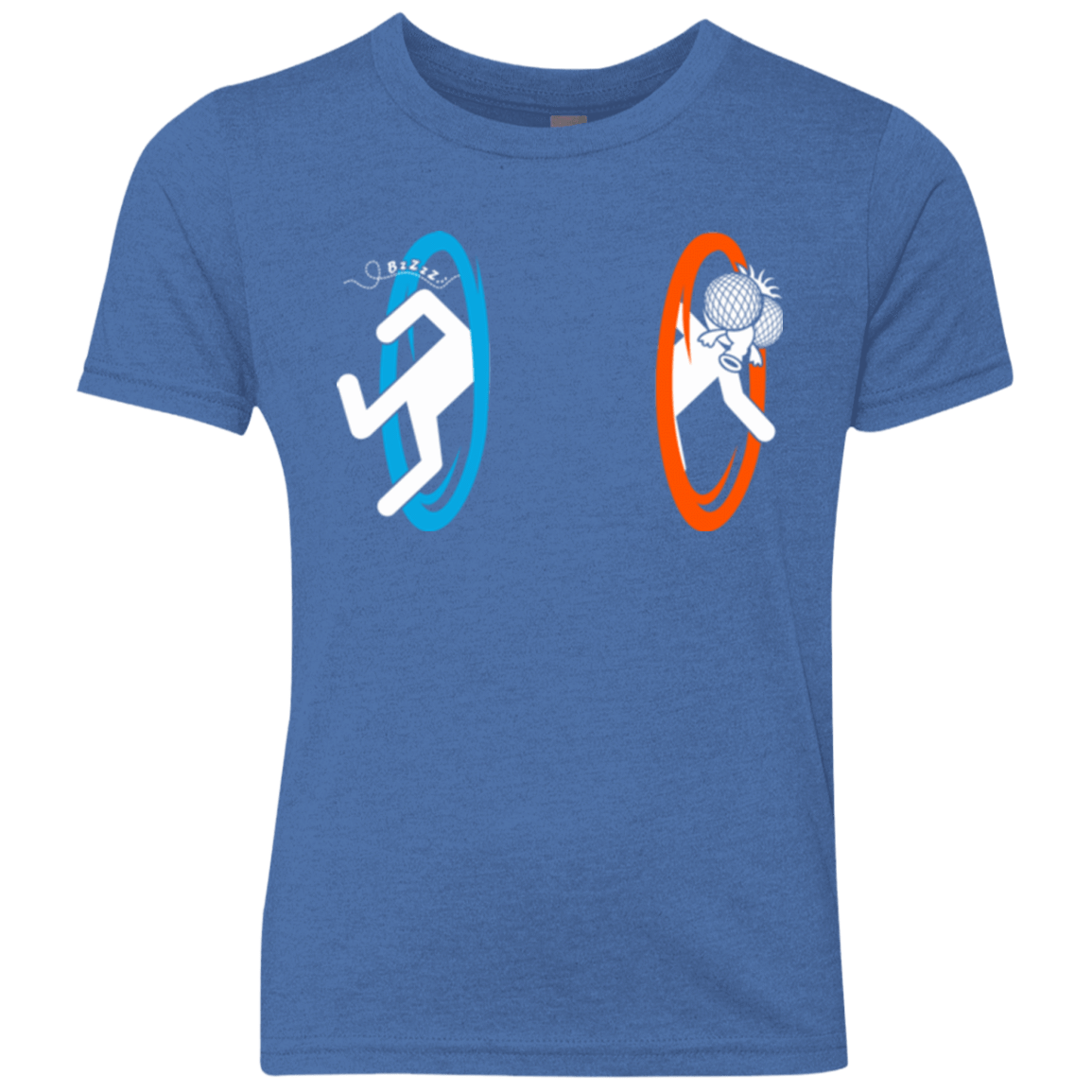 T-Shirts Vintage Royal / YXS Fly trouble Youth Triblend T-Shirt